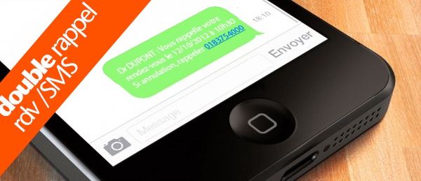 envoi automatisé de SMS pour un rdv chez son médecin