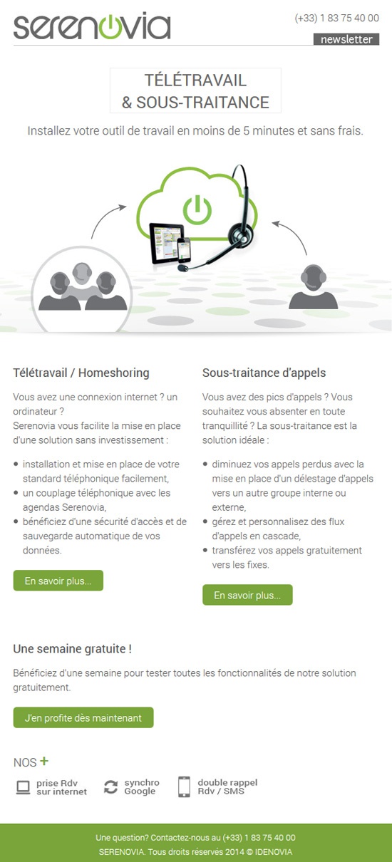 Télésecrétariat et sous-traitance