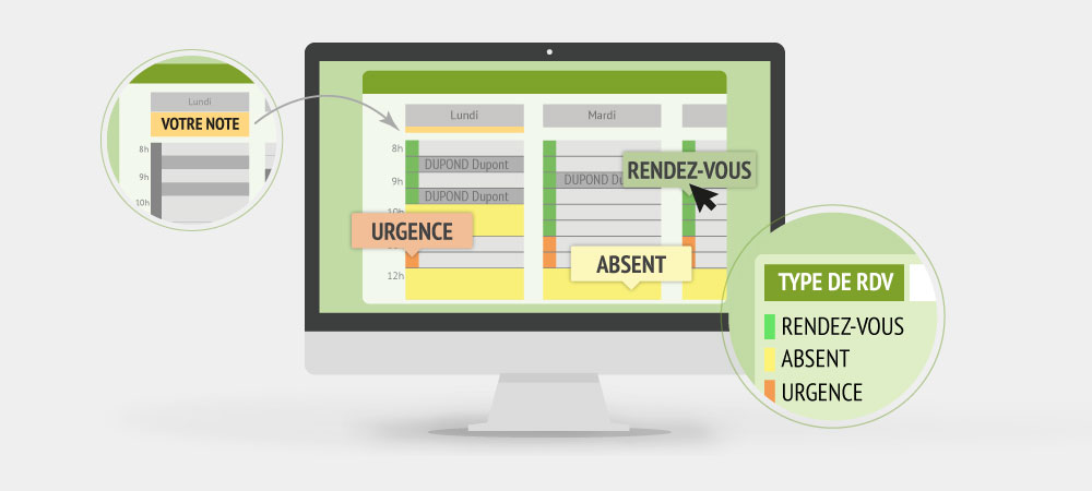 Adaptez votre agenda selon vos besoins