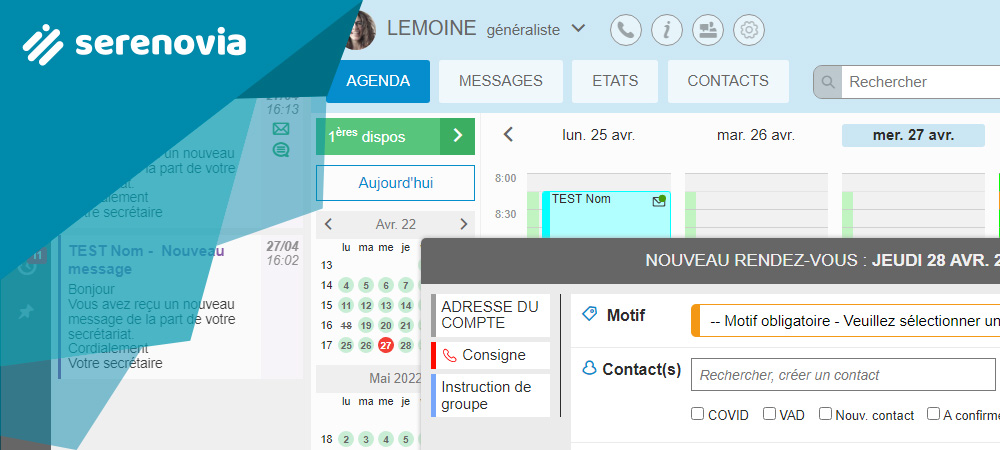 Serenovia pour vos clients
